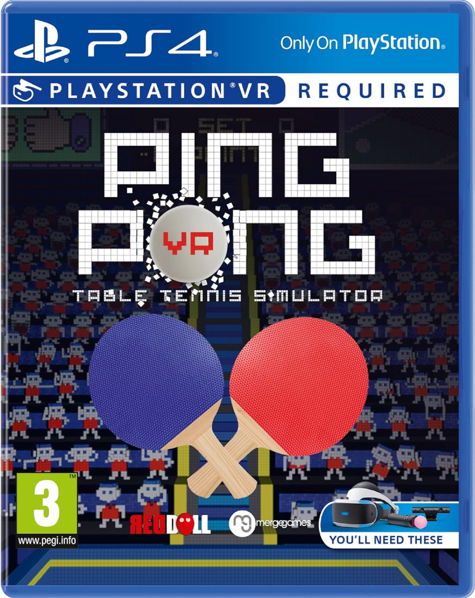 Ping Pong VR Table Tennis Simulaton (sony PlayStation Ps4 Video