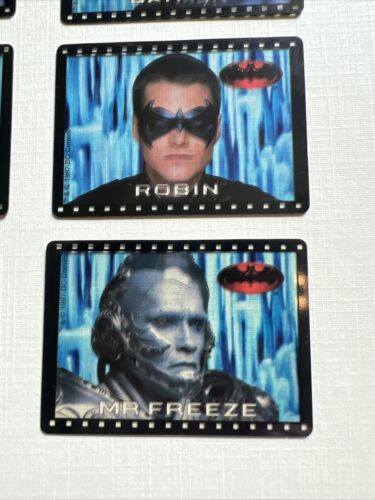 PROMO CARD SET: BATMAN & ROBIN (1997 MOVIE) 8 MINI-CELS from DORITOS FRITO-LAY - Picture 3 of 4