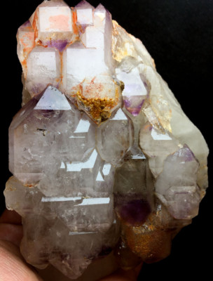 717g WOW! Super Seven Fortress Skeletal Amethyst Quartz Crystal Specimen H426