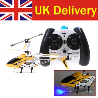 Kids RC Helicopter Remote Control Plane SYMA S107G Rechargeable Drone Toy Gift