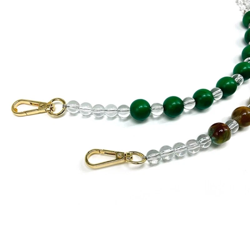 Belt Bag Accessories Replacement Chains Handbag Clutches Round Bead Strap