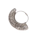 Solid Metal Finger Gauge Ring Mandrel Sizer Messung Sizing Stick Schmuck