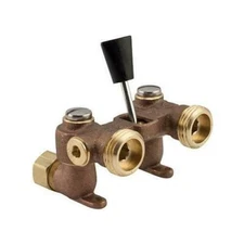 Watts Brass Washing Machine Shutoff Valve 1/2" 2-M2 Single Lever 0006644 NEW