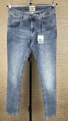 NEU! WAY OF GLORY Damen Gr. XS-S Hose Stretch Jeanshose blau Denim Jeans 705