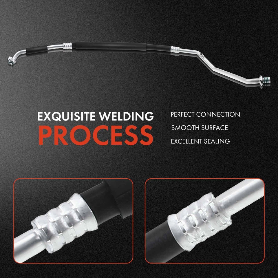 Línea de succión para Mazda 3 Mazdaspeed 2007-2009 L4 2,3 L compresor a evaporador Foto 4 de 4