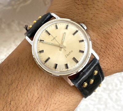 Timex Electric Calendar Vintage Watch Men's dial 9417 4070