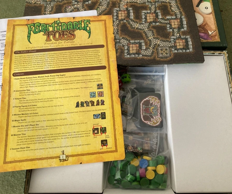 RIO GRANDE GAMES - FORMIDABLE FOES BOARD GAME (2006) - Image 3 of 3