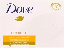 Dove Beauty Cream Bar With Moroccan Argan Oil, 3.5 Ounce / 100 Gram (Pack of 