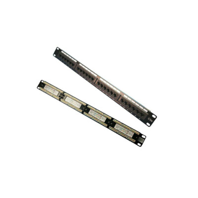 NP0027 Patch panel black RJ45 Number of ports: 24 Cat: 5e LOGILINK