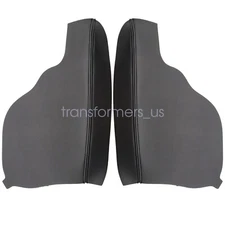 2Pc For Honda Odyssey 2011-17 Door Armrest Replacement Cover Leather Black New