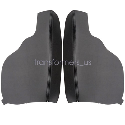 2Pc For Honda Odyssey 2011-17 Door Armrest Replacement Vinyl Cover Dark Gray