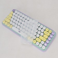 2 Pieces Clear Keyboard Cover Fit Logitech pop keys
