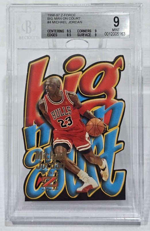 96-97 Michael Jordan Big Man on Court - Michael Jordan Cards