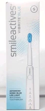 Smileactives Vibrite Blue Sonic Power Electric Toothbrush Sonic Blue Light