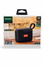 TOPOMAX Wireless Bluetooth Speaker 5W Portable TWS Bass 12H Playtime