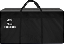 Cornhole Carrying Case, Tailgate Size Cornhole Board Carrying Case for Travel, C