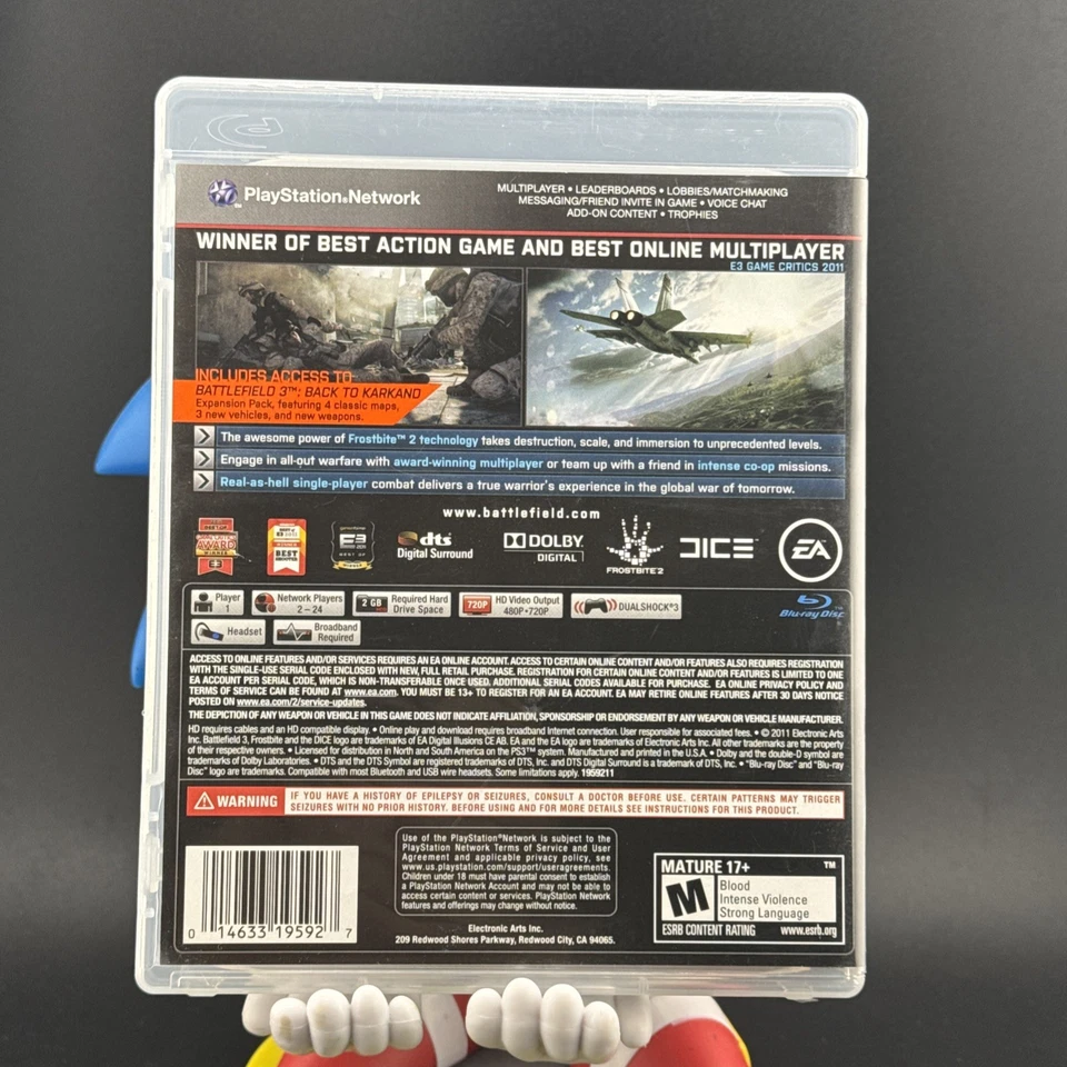 Battlefield 3 Limited Edition (Sony PlayStation 3, PS3) Complete - Image 2 of 4