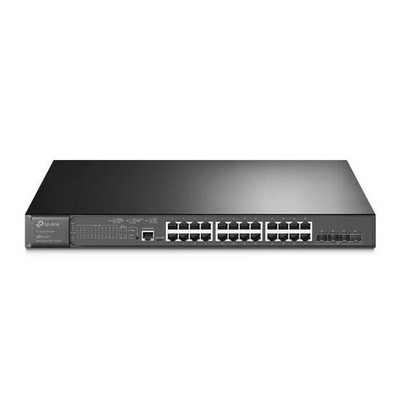 TP-Link JetStream TL-SG3428XMP 24-Port Gigabit L2+-Managed-PoE+-Switch mit 4