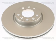 2x TRISCAN Bremsscheibe 8120 101089C für OPEL VIVARO K0 ZAFIRA LIFE Bus Platform