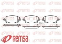 Remsa 0822.12 Bremsbelagsatz FüR Scheibenbremse Bremsbelagsatz FüR Toyota