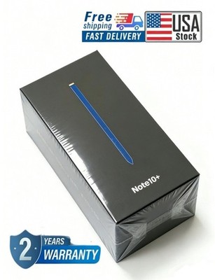  Brand New SAMSUNG Galaxy Note 10+ Plus Factory Unlocked SM-N975U1 256GB+12GB US