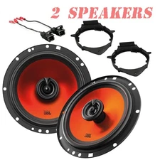 JBL 6.5" 400 Watt Car or Truck Speakers for Front or Rear Doors w/ install Kit