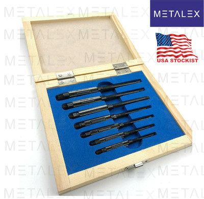 New Adjustable Hand Reamer 7 Pcs Tool Set HV To H3 1/4'' To 15/32''   USA STOCKIST