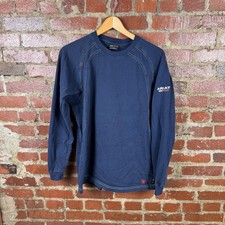 Ariat FR Shirt Mens Medium Blue Long Sleeve Flame Resistant Workwear CAT2 2112