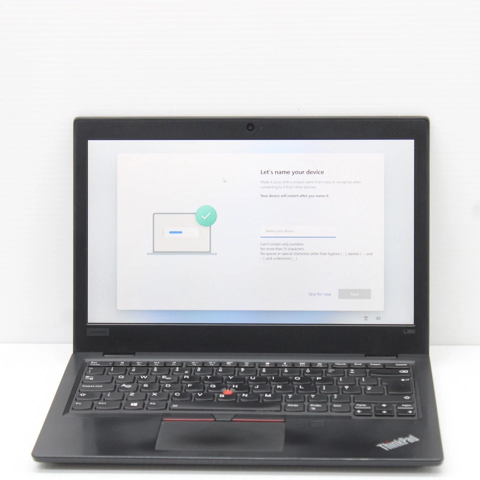 Lenovo ThinkPad L390 Windows 11 13.3 in Laptop Intel i5 8265U 8GB RAM 256GB SSD - Image 2 of 4