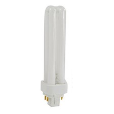 SYLVANIA CF18DD/E/830 18w G24Q-2 base 3000k CFL Bulb - 20724