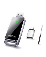 vnilrgle Wireless CarPlay Adapter 2024 Upgrade, Plug and Play, No Latency,