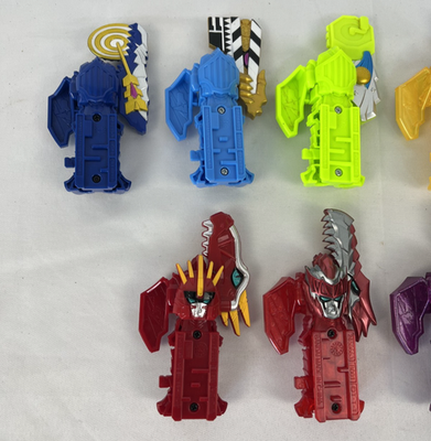 Power Rangers Dino Fury Ryusoulger DX Ryusoul Key 8p set | eBay