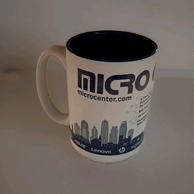 Micro Ctr. The Computer Department Store Mug Promotional Gift Charlotte NC 2025