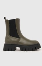 Schuh Womens Green Boots RRP £45