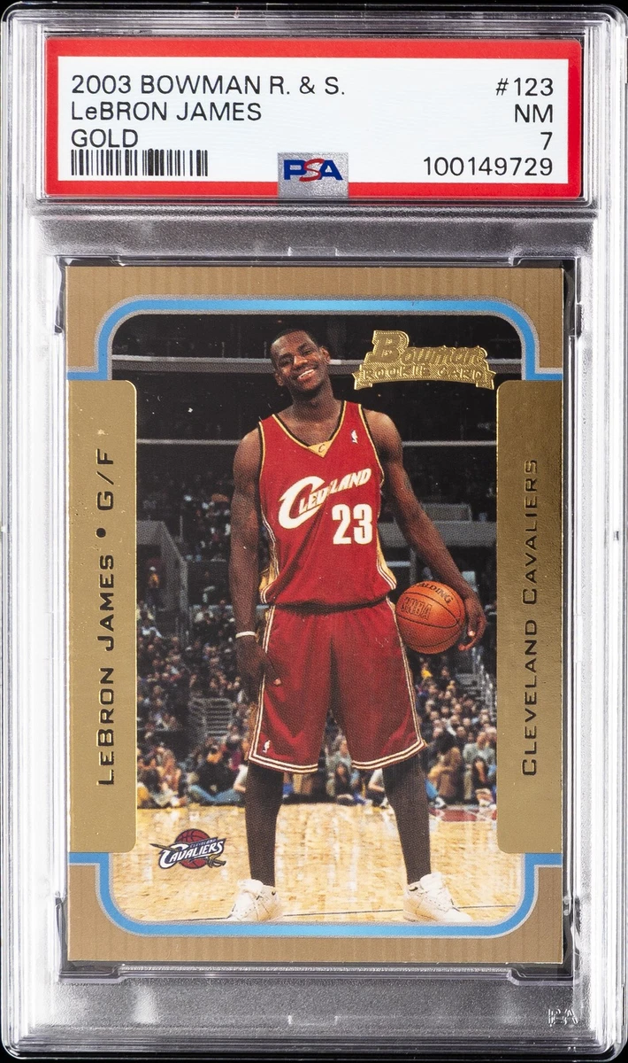 Bowman LeBron James Professional Sports Authenticator (PSA