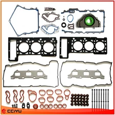 For 01/02/03/2004 Fits Dodge Stratus Engine Full Gasket Set Head Bolts 2.7L
