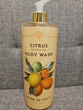 CITRUS REFRESHING BODY WASH  33.8 fl oz/1000ml- MADE IN ITALY
