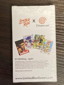 Limited Run Games Sega Dreamcast Trading Cards Hobby Box New Sealed - 4 Packs