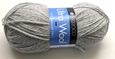 Berroco Ultra Wool Worsted 100% Superwash Merino 100gm/219 yd 33108 Frost DS