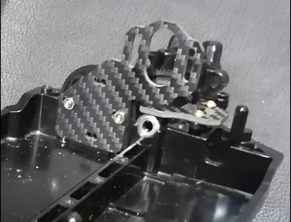 Metal Garage Japan Original TT-02 TT-01 TT02 TT01 High motor mount(MGT2MM-C) - Image 2 of 4