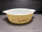 Vintage PYREX Forest Fancies Mushroom Small Casserole Dish 471-b NO Lid