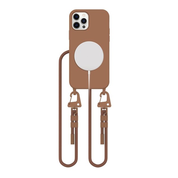 Tech-Protect Magnecklace Magsafe Iphone 12 / 12 PRO Schokoladenbraun-image