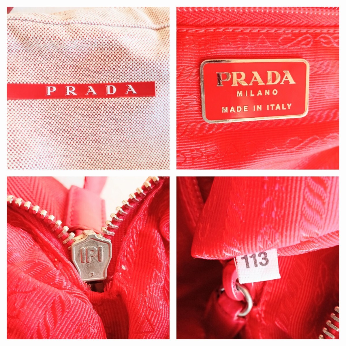 Prada Sport Archive Shoulder Pouch Bag Black Nylon Vintage Authentic thumbnail 10