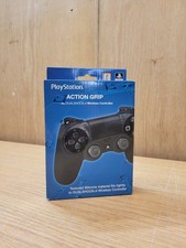 PlayStation PS4 DualShock 4 Action Grip Silicone Controller Cover Black New