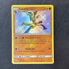 Lucario SV22/SV94 Hidden Fates: Shiny Vault Holo Sun & Moon Pokemon on eBay