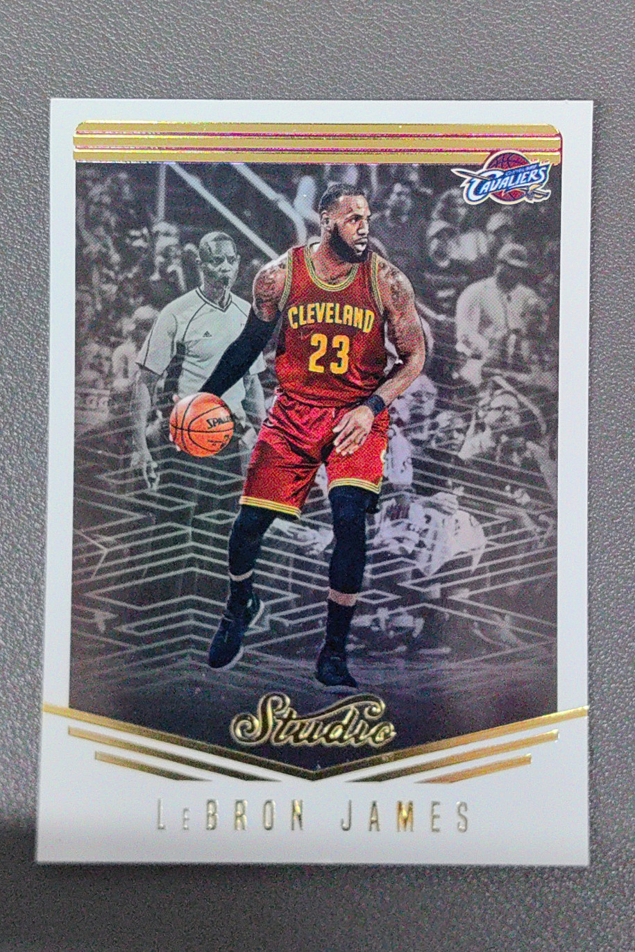 2016-17 Panini Studio LeBron James #18 Cleveland Cavaliers