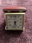 Deluxe 7 Jewels Travel Alarm Clock Vintage  — photo 1