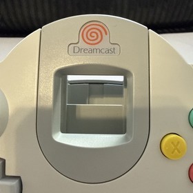 Sega Dreamcast Controller HKT-7700 Original White OEM - Fully Cleaned