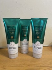 NEW 3 Bath  Body Works Vanilla Bean Noel Moisturizing Body Wash 10 oz FULL SIZE