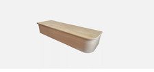 American Oak Right Hand Bullnose Stair Tread & Riser Cladding Kit 22x270x1000mm